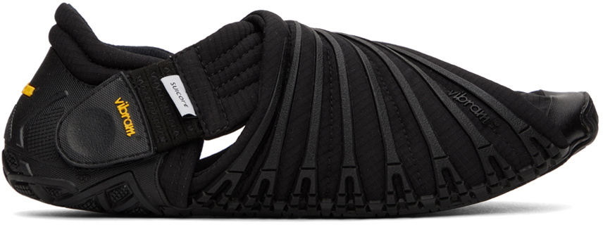 Suicoke Black FUTON-LO Sandals