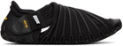 Suicoke Black FUTON-LO Sandals