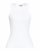 Ganni Womens Tank top in White