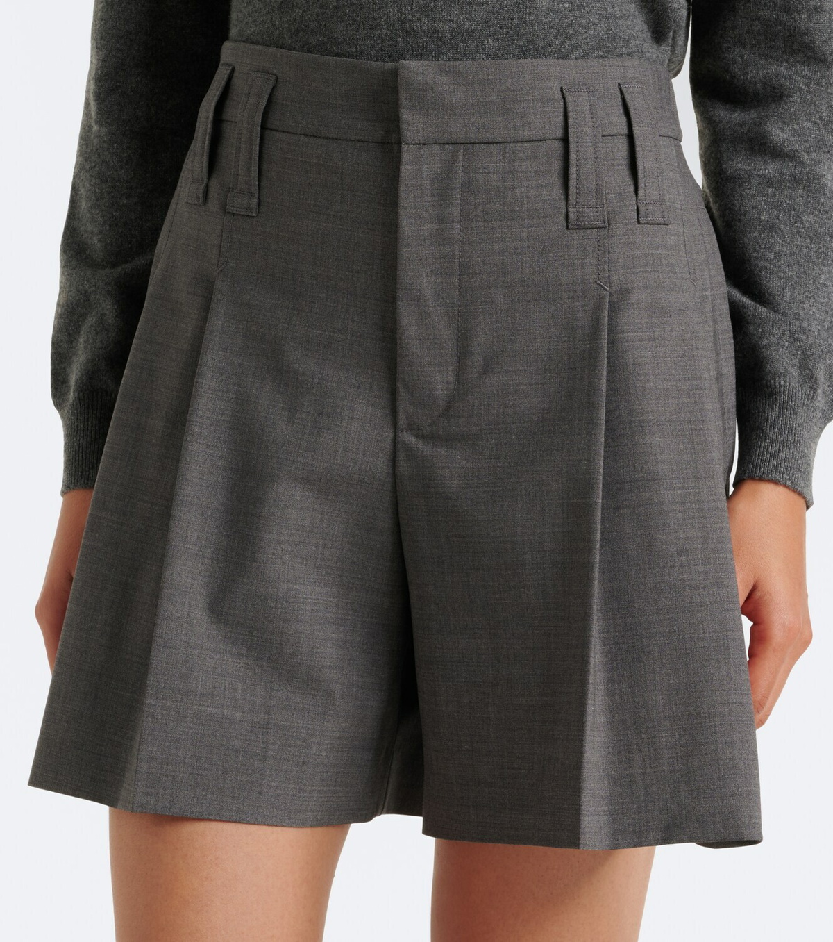 Brunello Cucinelli Wool-blend shorts