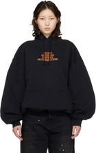 VETEMENTS Black 'MF' Hoodie