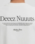 BSTN Brand Lyrics Tee White Mens Shortsleefe