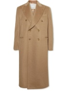 Giuliva Heritage - The Opera Oversized Double-Breasted Camel Hair Coat - Brown