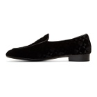 Giuseppe Zanotti Black Suit Cut 15 Loafers