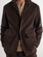 Slowear - Incotex Stretch-Cotton Corduroy Blouson Jacket - Brown
