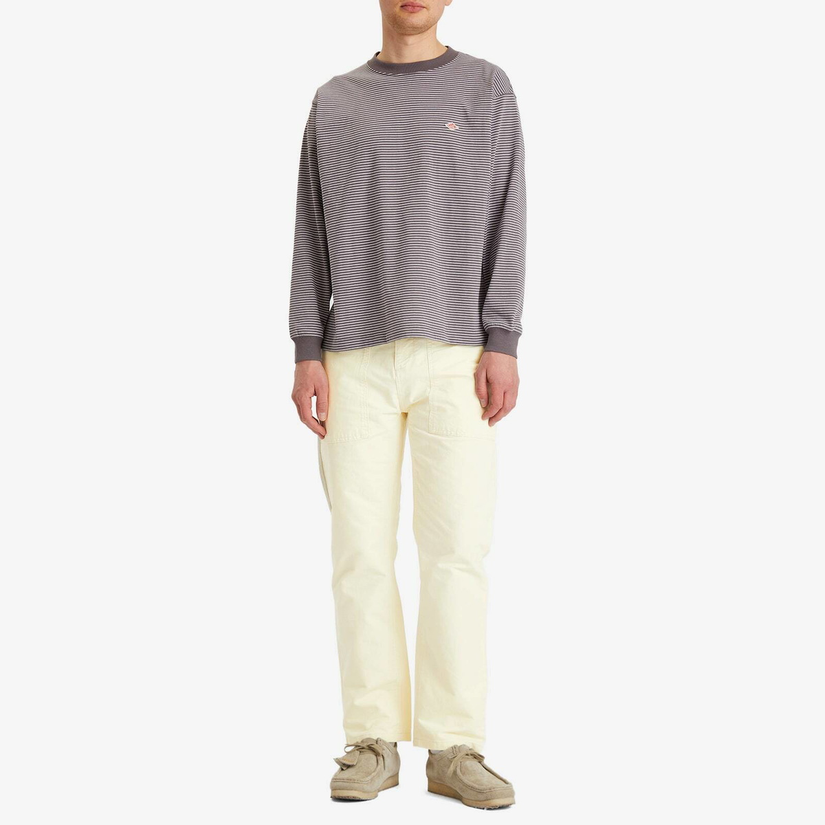 Armor-Lux Men's Fatigue Pants in Oyster