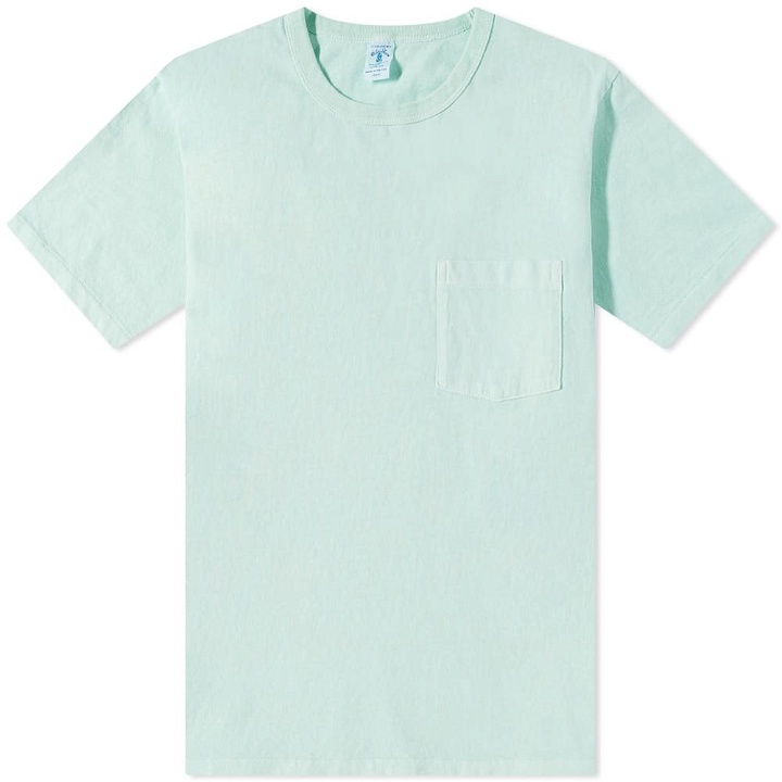 Photo: Velva Sheen Men's Pigment Dyed Pocket T-Shirt in Mint
