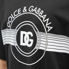 Dolce & Gabbana Men's D&G Band Print T-Shirt in Black