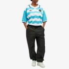 Botter x Reebok Football Top in Scuba Pop/White