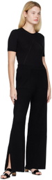Wolford Black Vented Lounge Pants