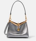 Etro Vela Small metallic leather shoulder bag