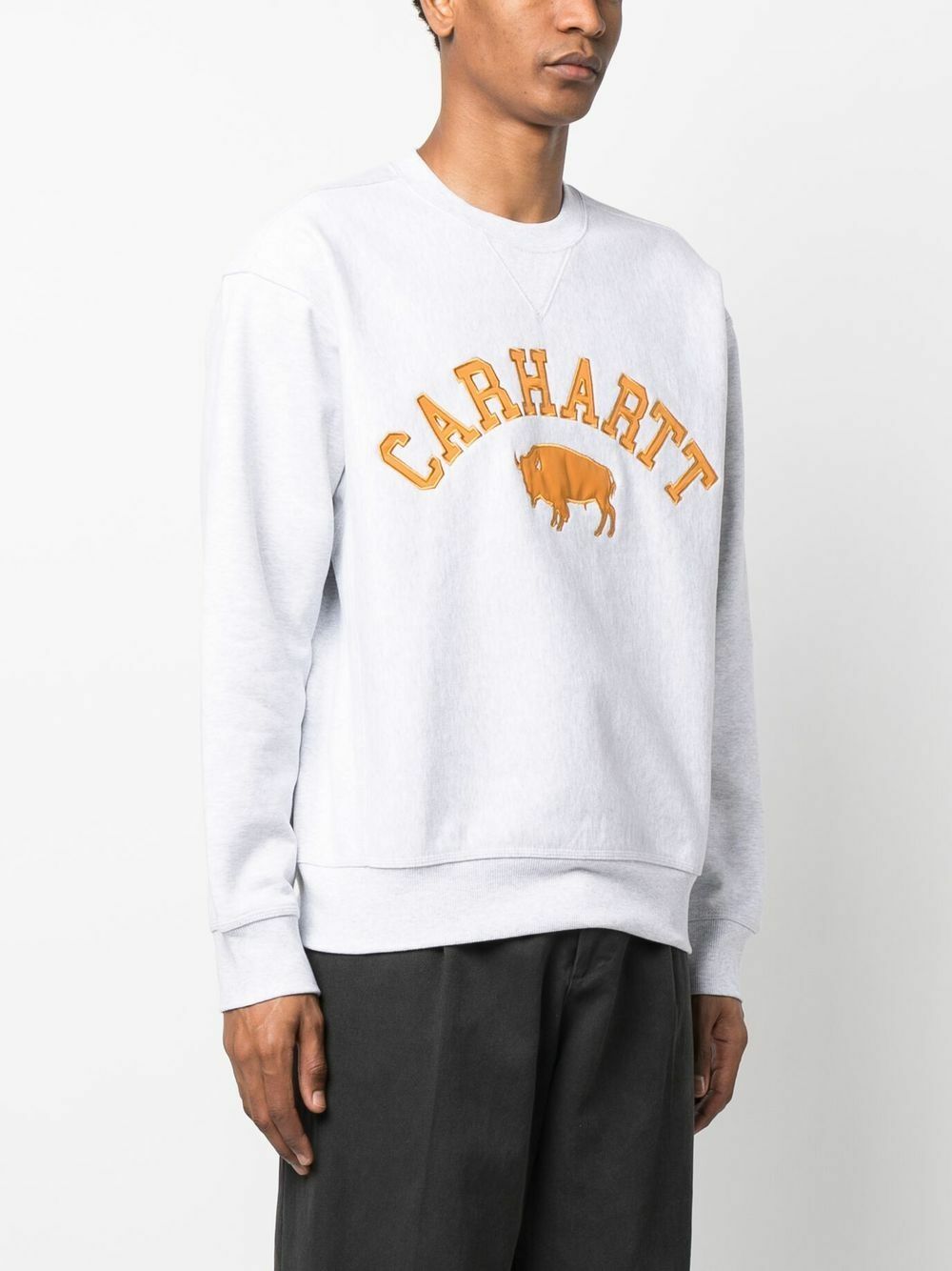 スウェット・トレーナー CARHARTT WIP Cotton sweatshirt with washed out effect Men's Hoodies | Official Carhartt WIP Online Store