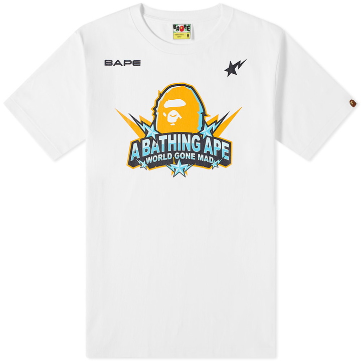 Photo: A Bathing Ape A Bathing Ape Team Logo Tee