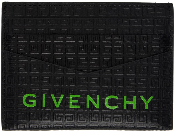 Photo: Givenchy Black 4G Micro Leather Card Holder