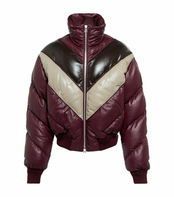 Photo: Bottega Veneta - Leather bomber jacket