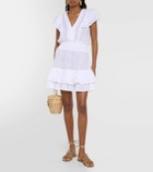 Poupette St Barth Camila broderie anglaise minidress