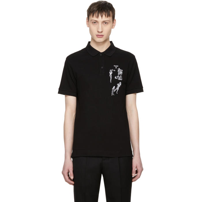 Photo: McQ Alexander McQueen Black Rated X Polo 