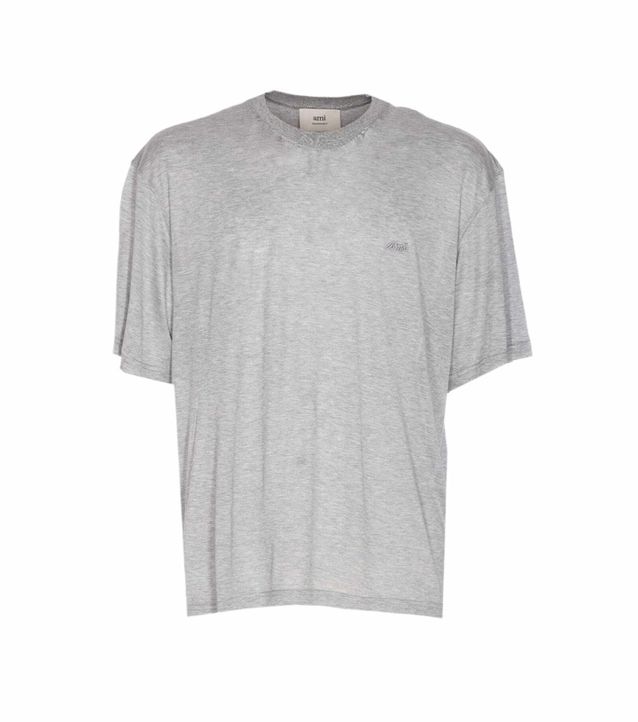 Photo: Ami Alexandre Mattiussi Ami Logo T-shirt