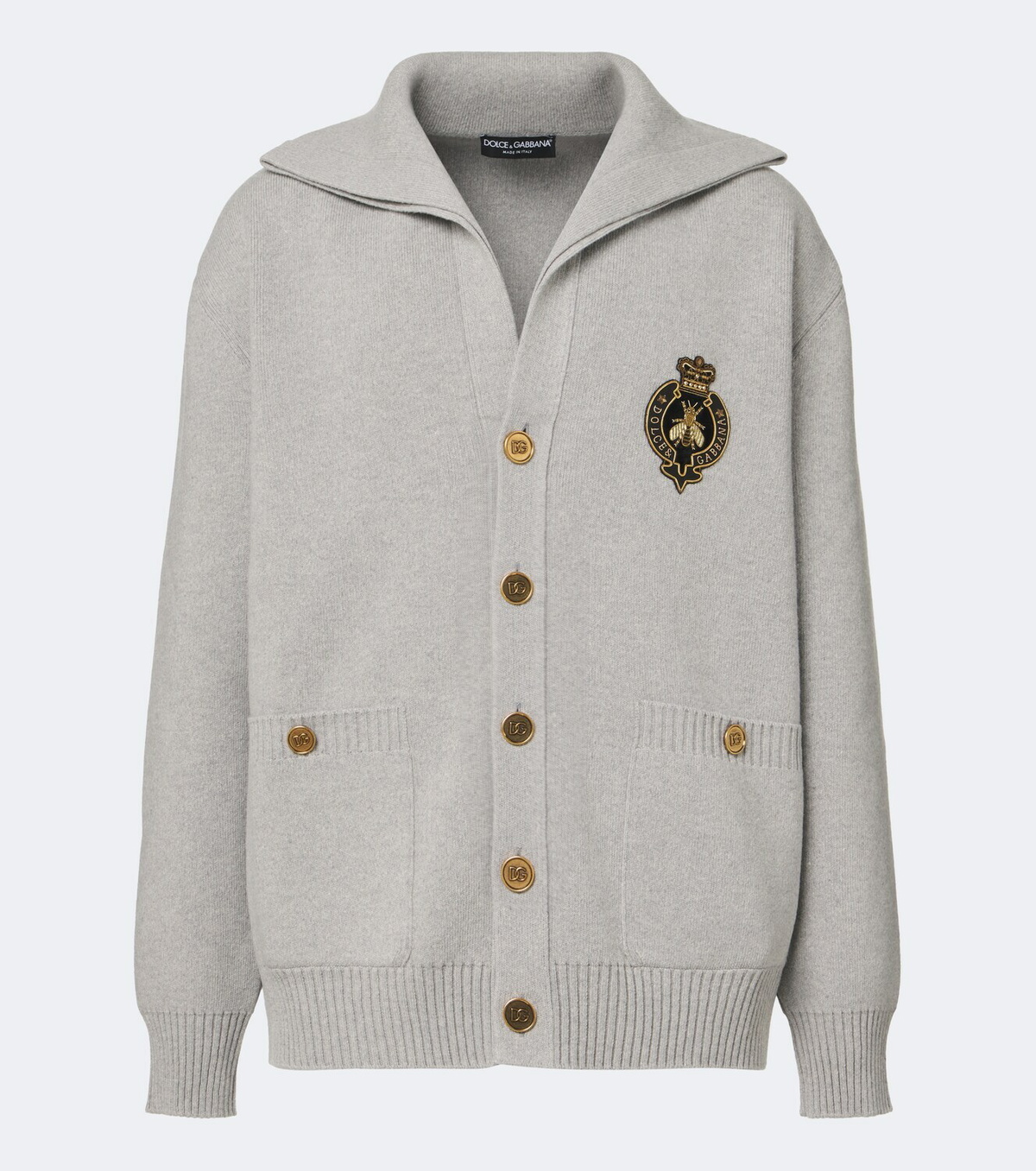 Dolce&Gabbana Logo virgin wool cardigan Dolce & Gabbana