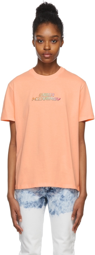 Photo: Stella McCartney Pink Gel Logo T-Shirt