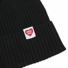 Human Made Men's Cotton Rib Beanie in Black 