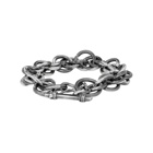 Chin Teo Silver Spiral Chain Bracelet
