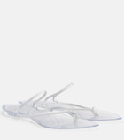 Alaïa Invisible leather thong sandals
