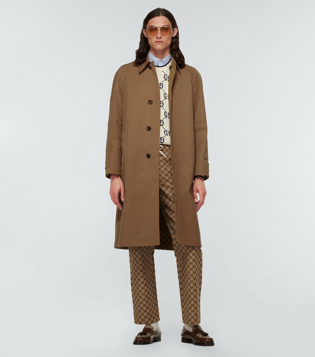 Gucci GG trench coat Gucci