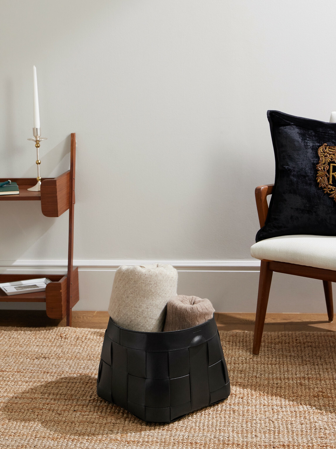 Ralph Lauren Home - Hailey Woven Leather Basket
