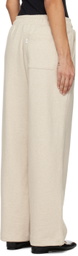 Dunst Beige Drawstring Lounge Pants