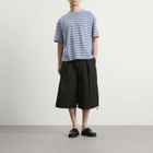 YMC Men's Triple Rapport Stripe T Shirt in Blue Multi