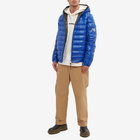 Moncler Men's Galion Hooded Down Jacket in Blue