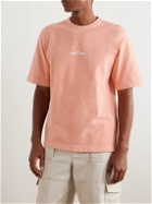 Stone Island - Logo-Print Cotton-Jersey T-Shirt - Orange