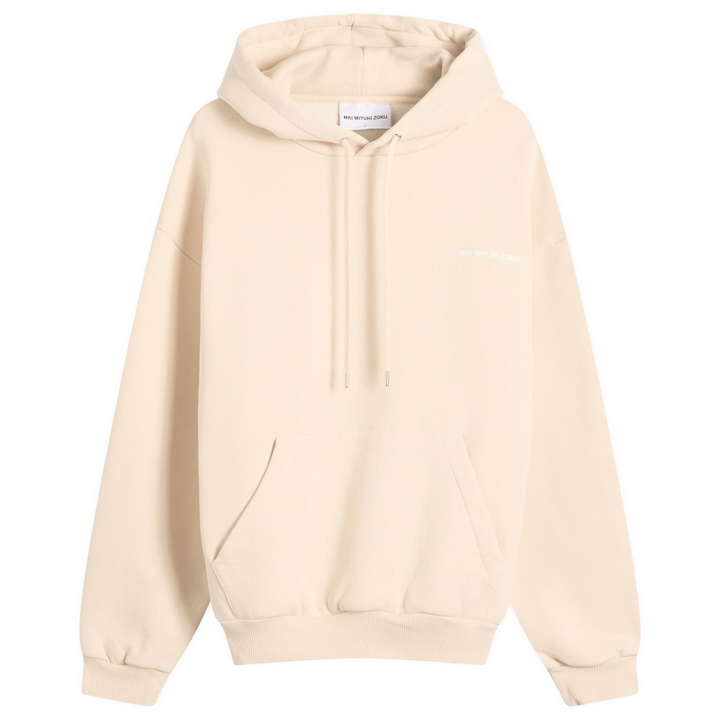 Photo: MKI Women's Uniform Hoodie Presented by END. in Oat Milk