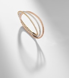 Bucherer Fine Jewellery Stretchy 18kt gold bracelet with diamonds