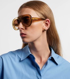 Loewe Spoiler aviator sunglasses