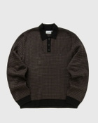 Carhartt WIP L/S Lowis Polo Brown Men