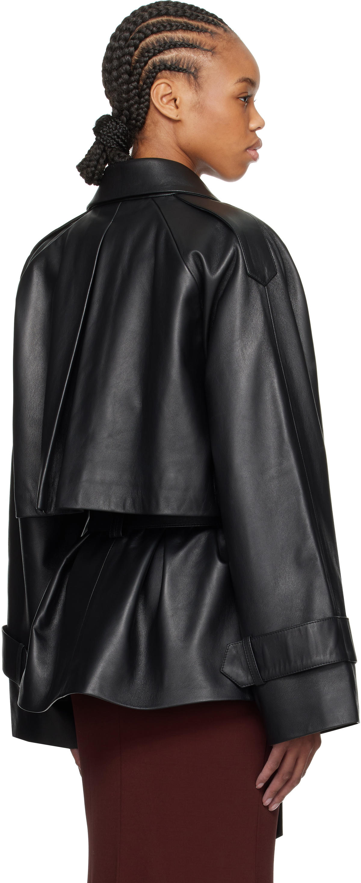 TOVE Black Zoya Leather Jacket