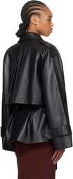 TOVE Black Zoya Leather Jacket