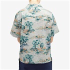 Wax London Men's Didcot Scenic Vacation Shirt in Blue