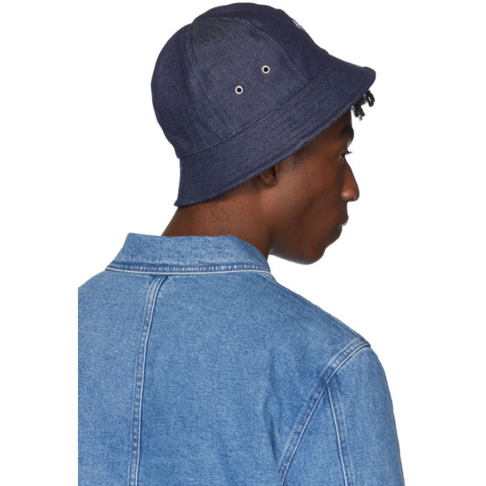 A.P.C. Indigo Brain Dead Edition Bob Bucket Hat