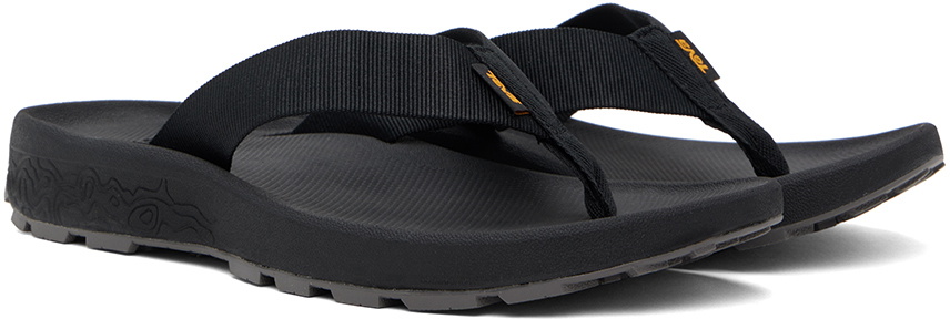 Teva Black Hydratrek Flip Flops