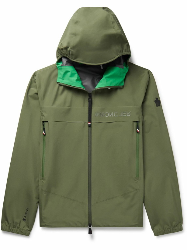Photo: Moncler Grenoble - Shipton Logo-Appliquéd Shell Hooded Jacket - Green