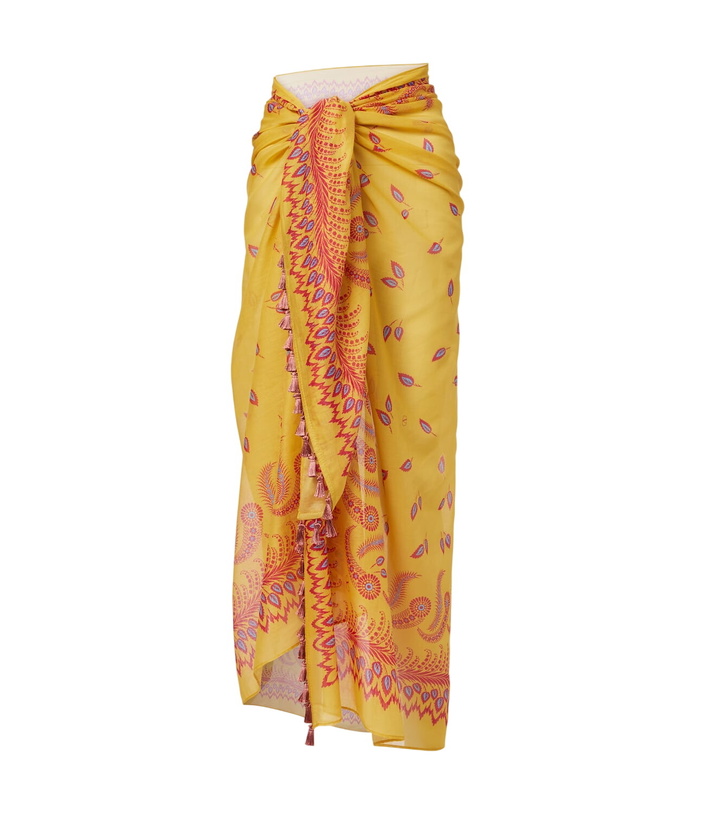 Photo: Valentino Printed cotton beach cover-up