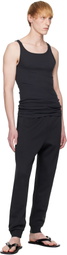 SKIMS Three-Pack Black SKIMS Cotton Rib Tank Tops