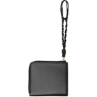 Jil Sander Black Tangle Card Holder