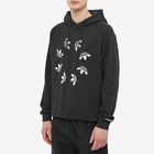 Adidas Men's Adicolor Hoody in Black/White