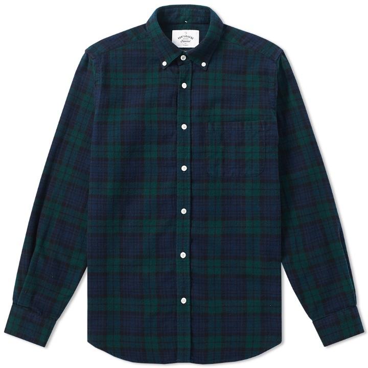 Photo: Portuguese Flannel Bomfin Button Down Check Shirt