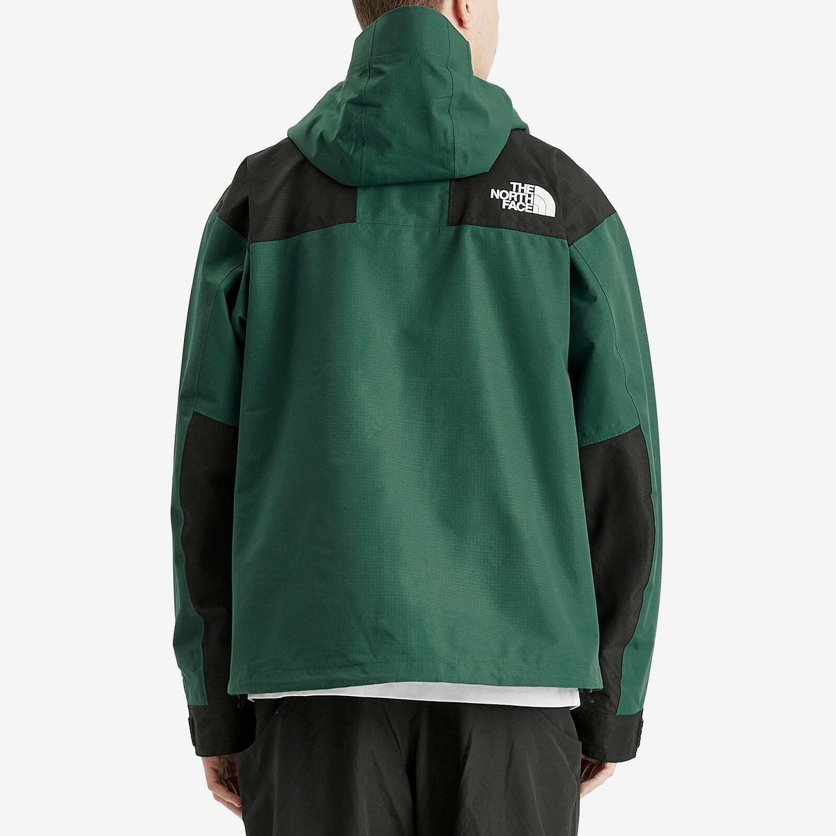 The North Face Men's Dryvent Mono Mountain Jacket in Deep Nori/Tnf