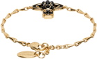 Vivienne Westwood Gold Saffron Bas Relief Bracelet